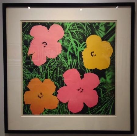 オフセット Warhol - Flowers 1964