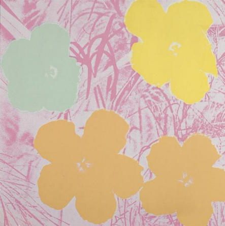 シルクスクリーン Warhol - Flowers 70