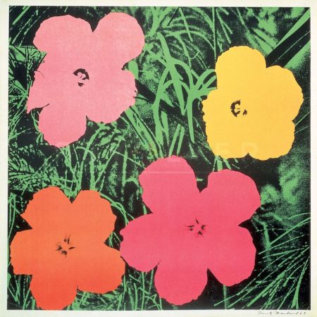 シルクスクリーン Warhol - Flowers (FS II.6)