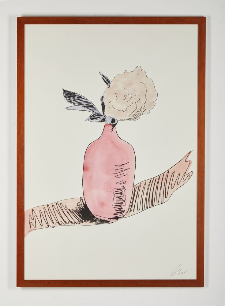 多数の Warhol - Flowers (Hand - colored)