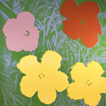 シルクスクリーン Warhol - Flowers II.65