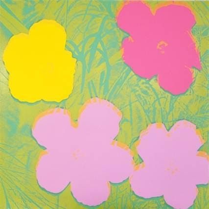 シルクスクリーン Warhol - Flowers II.68