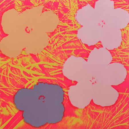 シルクスクリーン Warhol - Flowers, II.69