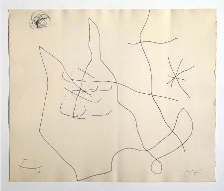 彫版 Miró - Flux de l'aimant