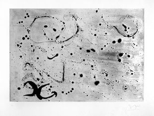彫版 Miró - Fond marin