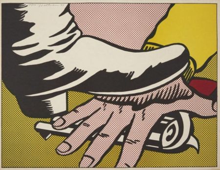リトグラフ Lichtenstein - Foot and Hand