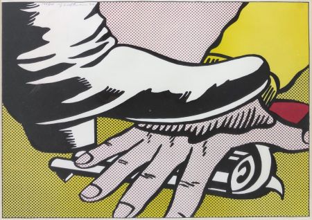 リトグラフ Lichtenstein - FOOT AND HAND