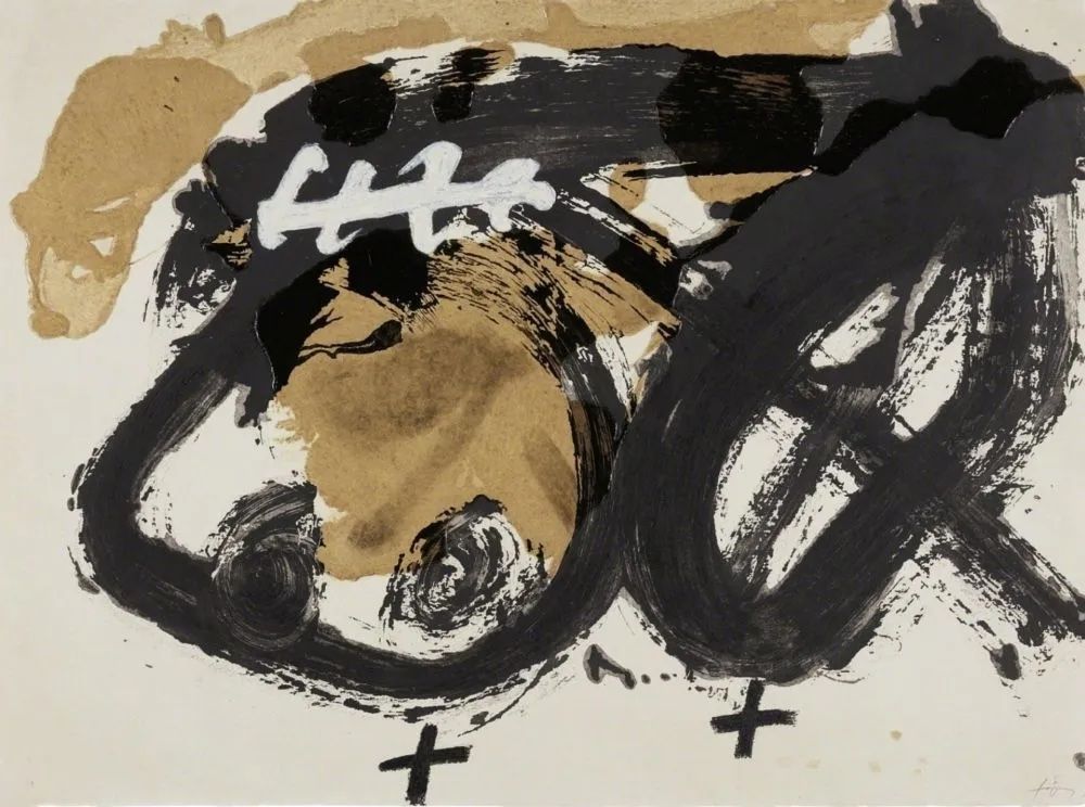 エッチング Tàpies - Formes i Vernis