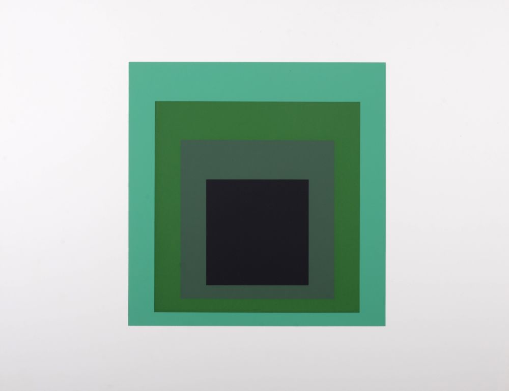 シルクスクリーン Albers - Formulation Articulation #B, 1972