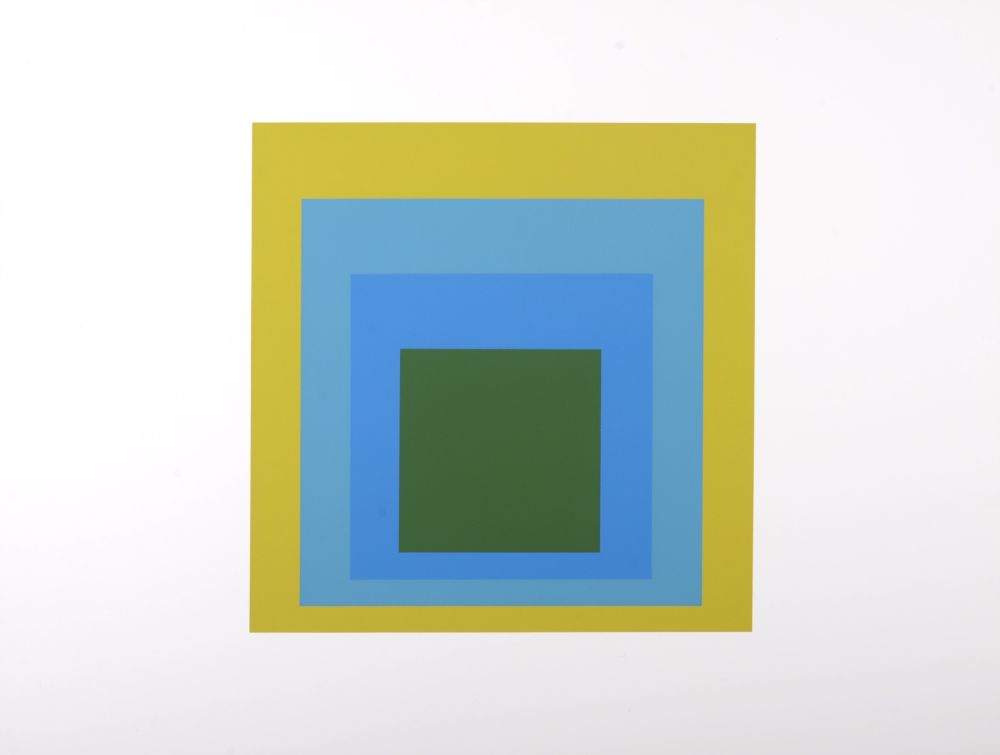 シルクスクリーン Albers - Formulation Articulation #C, 1972