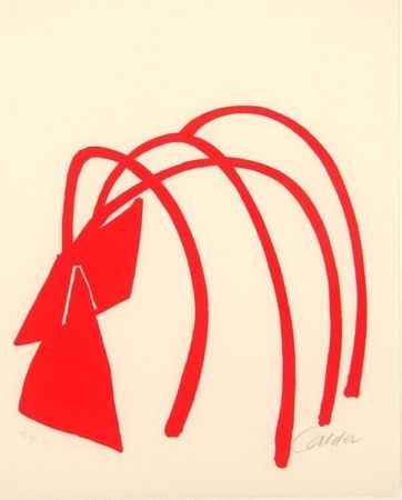 リトグラフ Calder - Four Arches