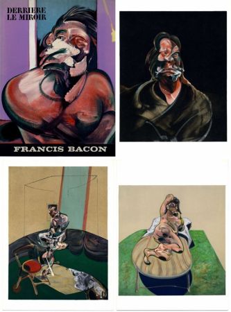 挿絵入り本 Bacon - FRANCIS BACON : Derrière le Miroir n° 162. 5 LITHOGRAPHIES EN COULEURS (1966)