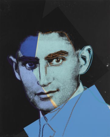 シルクスクリーン Warhol - Franz Kafka
