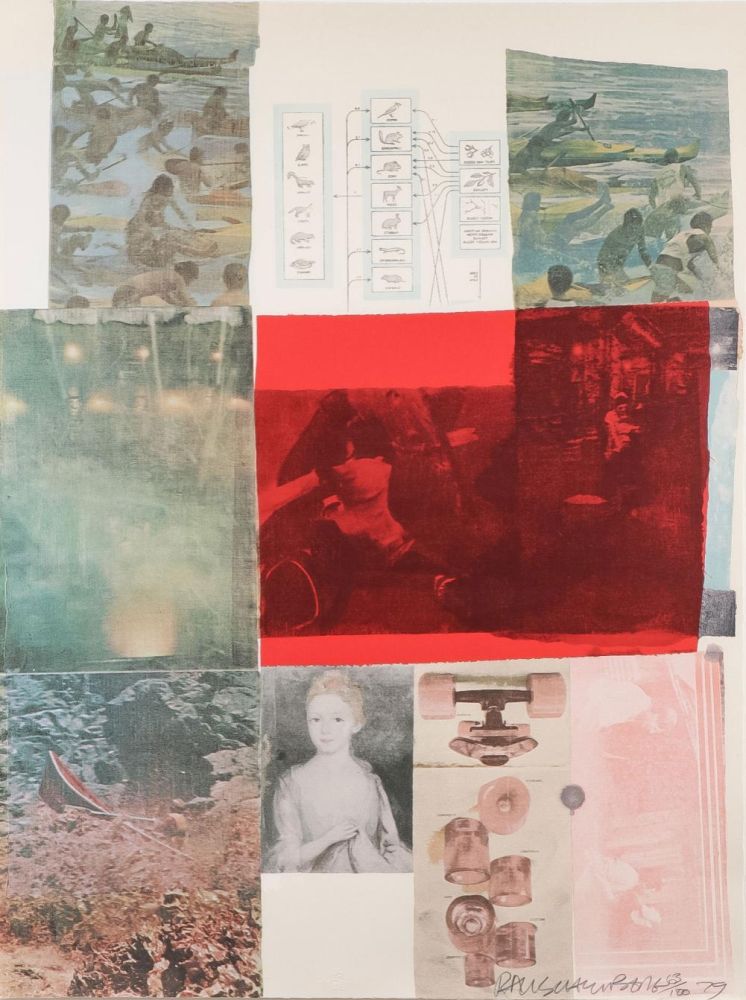 シルクスクリーン Rauschenberg - From the Seat of Authority