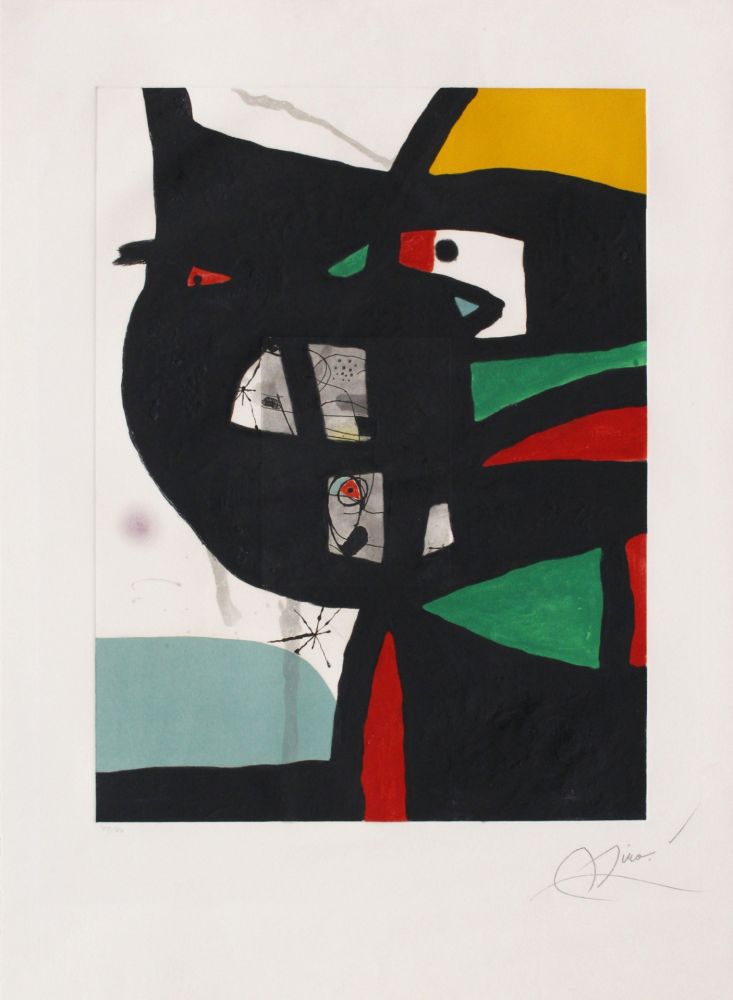 エッチングと　アクチアント Miró - Fundacio Palma I