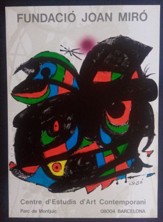 掲示 Miró - Fundació Joan Miró - Opening 1976