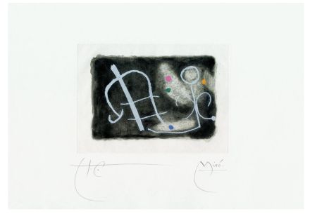 彫版 Miró - Fusées