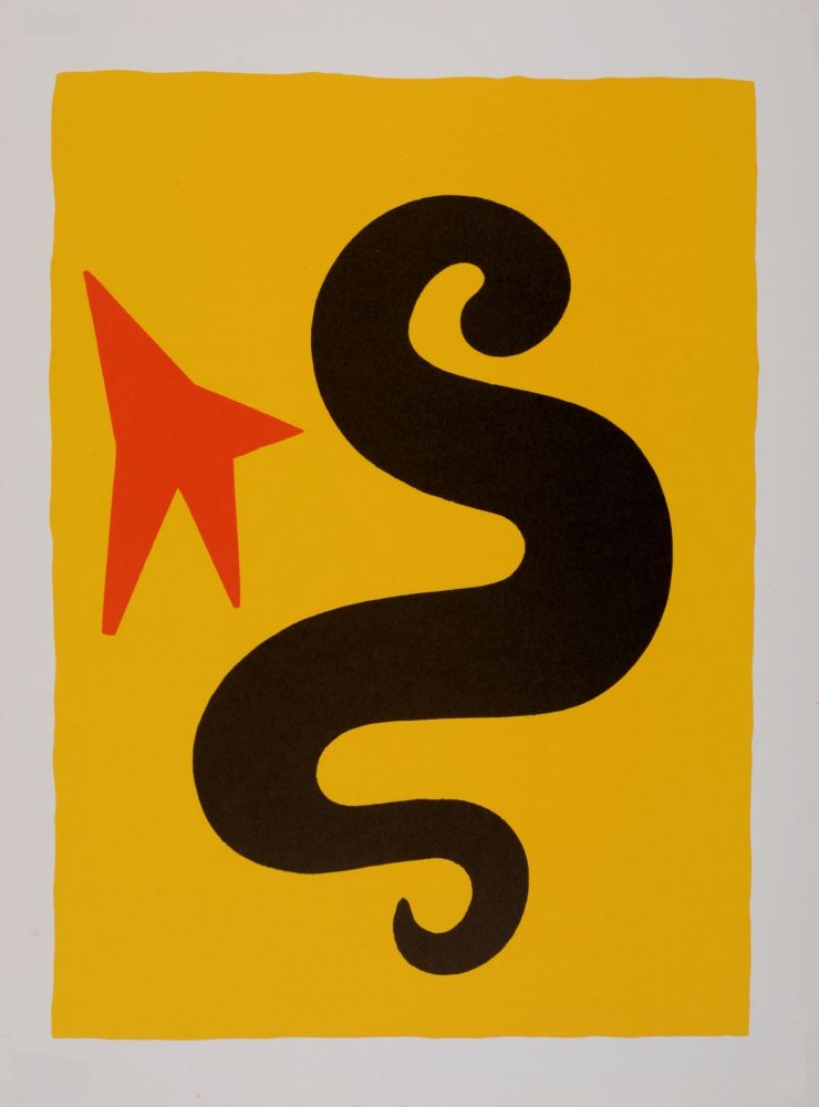 リトグラフ Calder - Fêtes III, 1971