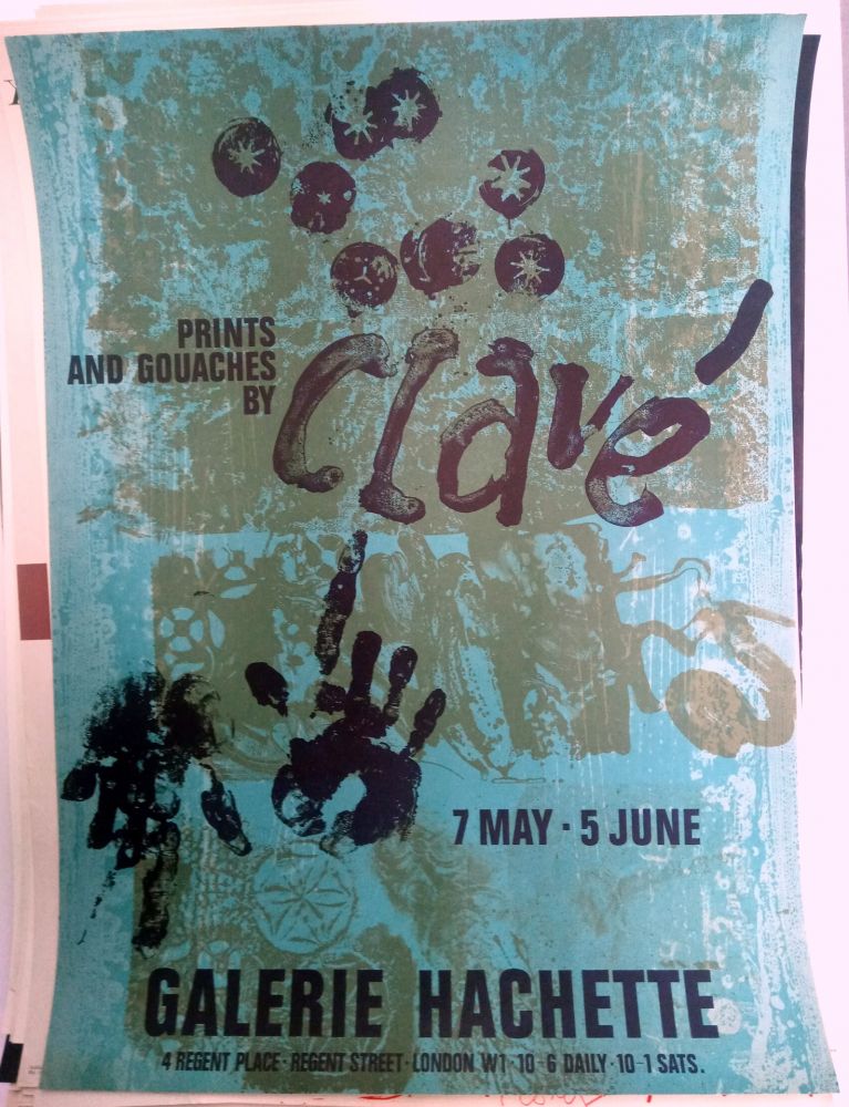 掲示 Clavé - Galeria Hachette 7 May 5 Jun 