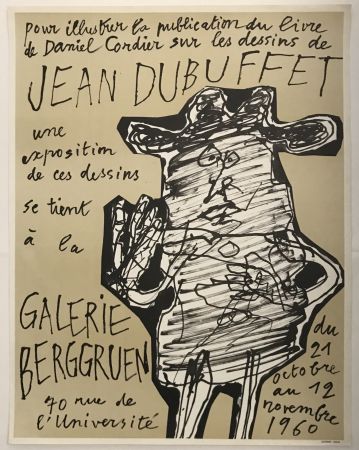リトグラフ Dubuffet - Galerie Berggruen