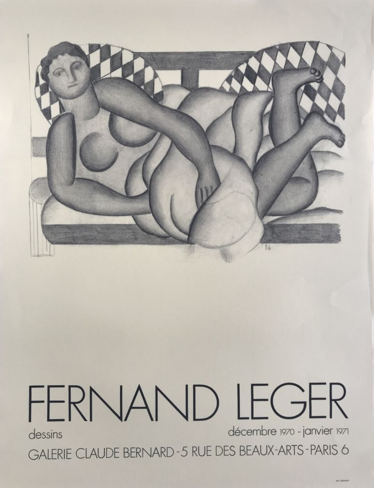 掲示 Leger - Galerie Claude Bernard