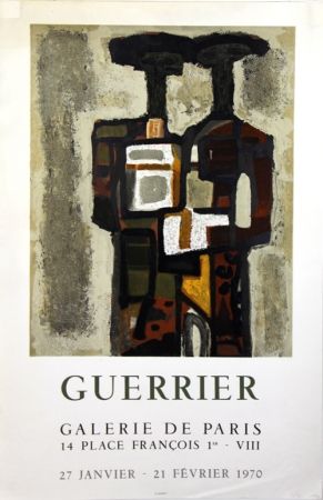 リトグラフ Guerrier - Galerie de Paris