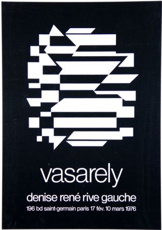 シルクスクリーン Vasarely - Galerie Denise Rene