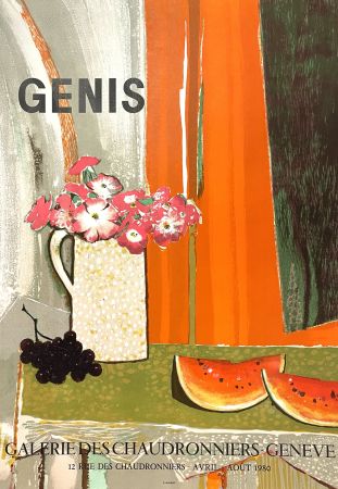 掲示 Genis - Galerie des Chaudronniers Genève