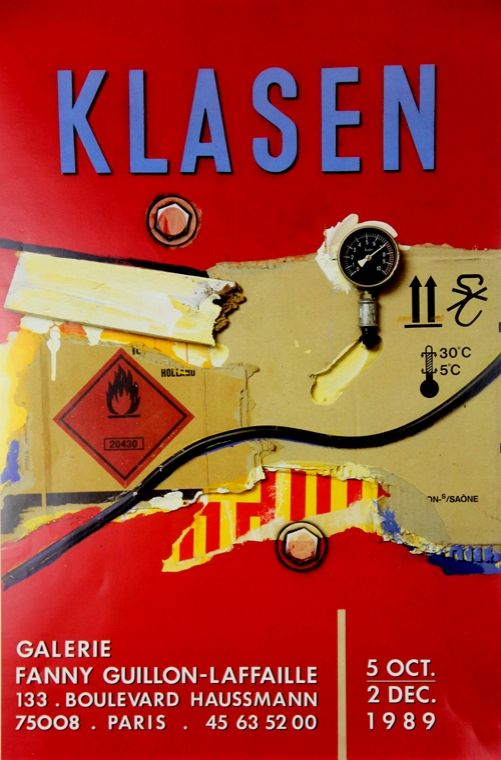 オフセット Klasen - Galerie Fanny Guillon Lafaille 