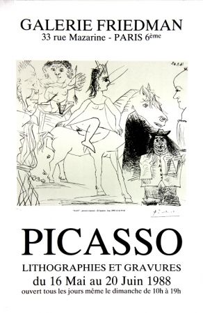 オフセット Picasso - Galerie Friedman