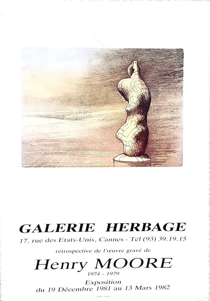 オフセット Moore - Galerie Herbage  Cannes