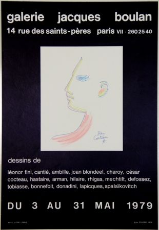 リトグラフ Cocteau - Galerie Jacques Boulan