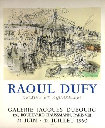 リトグラフ Dufy - Galerie Jacques Dubourg 
