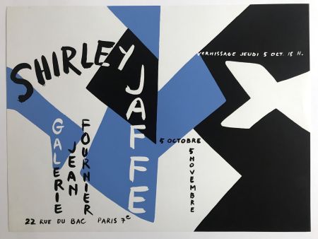 シルクスクリーン Jaffe - Galerie Jean Fournier