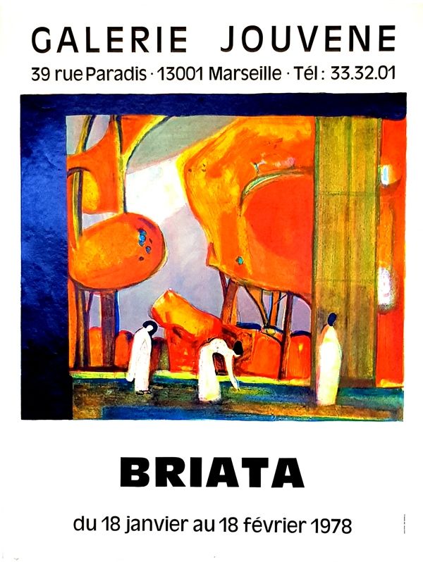 オフセット Briata - Galerie Jouvene 