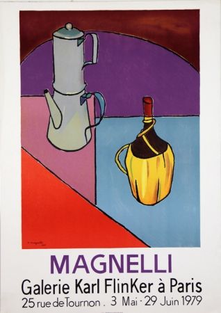 リトグラフ Magnelli - Galerie Karl Flinker 