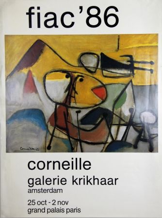 オフセット Corneille - Galerie Krikhaar  Fiac 89