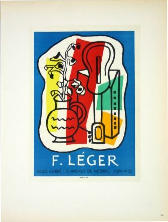 リトグラフ Leger - Galerie Louis Carré 