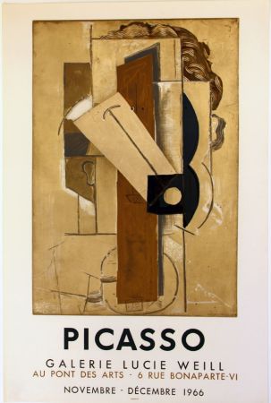リトグラフ Picasso - Galerie Lucie  Weill