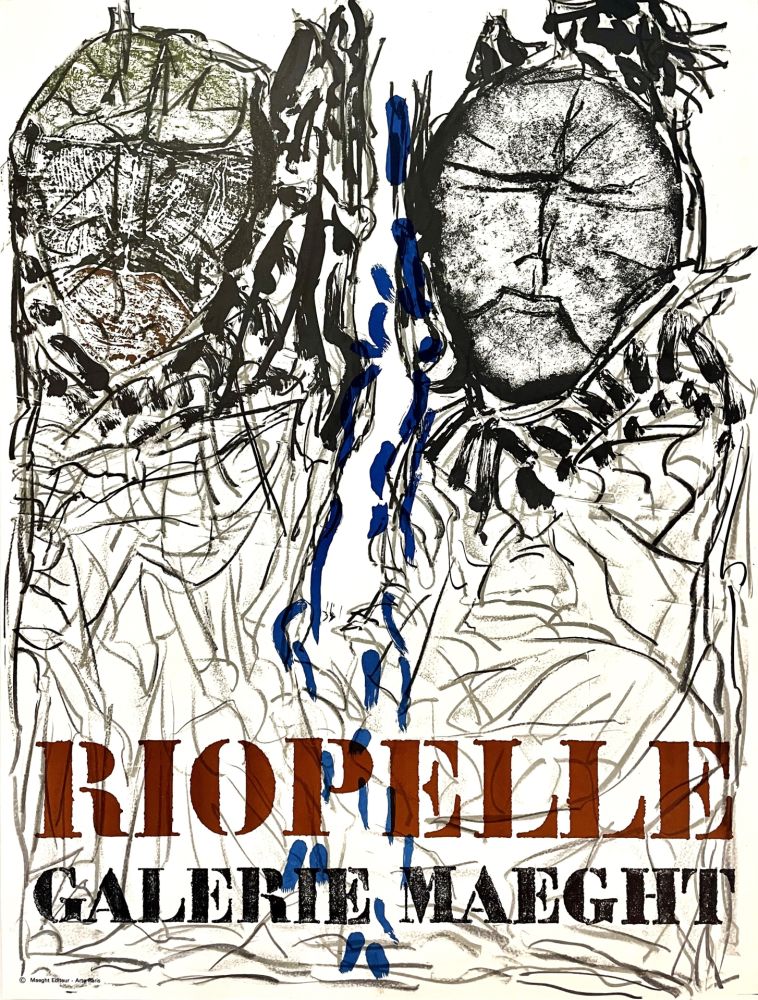掲示 Riopelle - Galerie Maeght