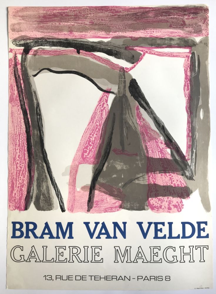 掲示 Van Velde - Galerie Maeght