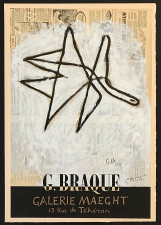 リトグラフ Braque - Galerie Maeght