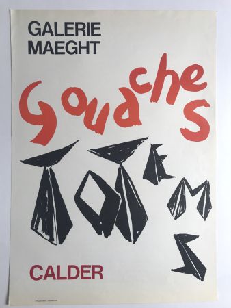 掲示 Calder - Galerie Maeght