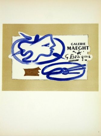 リトグラフ Braque - Galerie Maeght