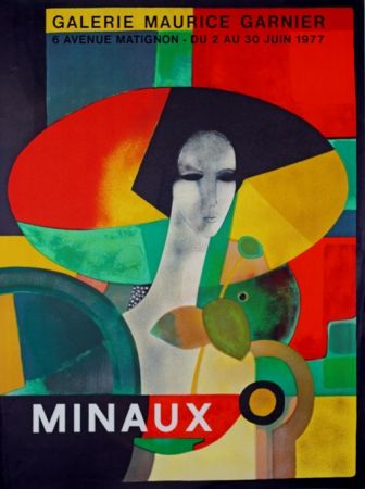 リトグラフ Minaux - Galerie Maurice Garnier