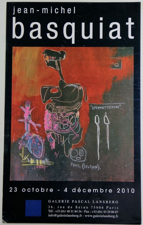 オフセット Basquiat - Galerie Pascal Lansberg