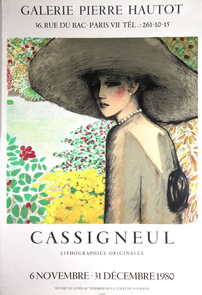 リトグラフ Cassigneul  - Galerie Pierre Hautot