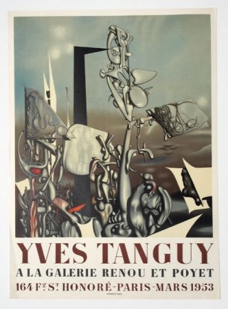 リトグラフ Tanguy - Galerie Renou et Poyet