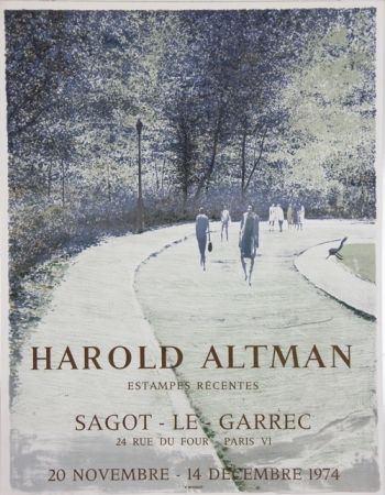 リトグラフ Altman - Galerie Sagot Le Garrec