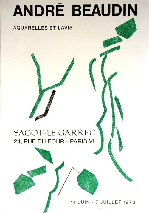 リトグラフ Beaudin - Galerie Sagot le Garrec